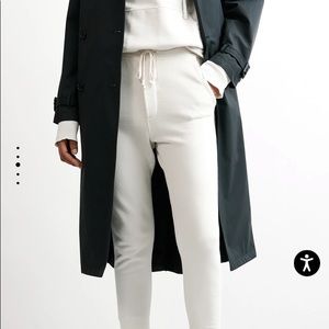 Nili Lotan size M chalk colored sweatpants/joggers